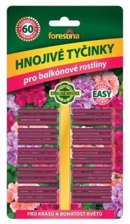 Tyčinky balkónové 30 ks FORESTINA